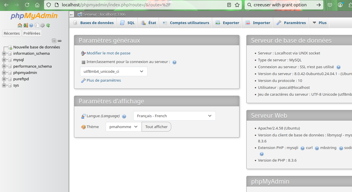 phpmyadmin